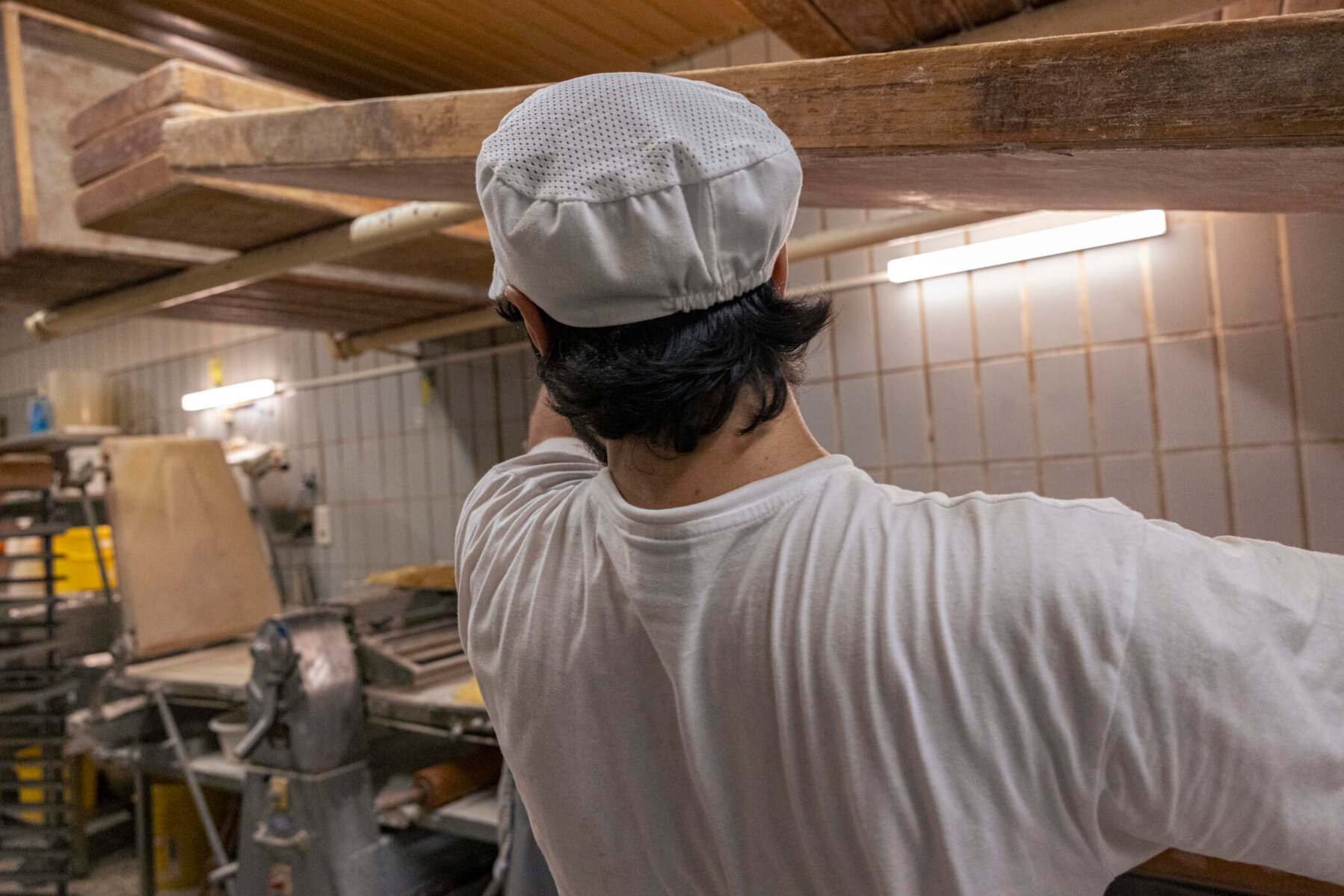 Mitarbeiter der Bäckerei